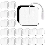 TENS Unit Replacement Pads TENS Unit Pads SM Electrodes Pads 2X2”20 Pcs Reusable