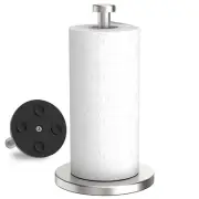 VEHHE Paper Towel Holder Countertop Standing Paper Towel Roll Holder for Kitc...