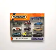 Matchbox 10 Pack. P14. RS6, Exige, Dune Buggy, Corvette Convertible, S 500