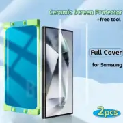 2X Nano Polymer Screen Protector For Samsung Galaxy S24 S23 S22 S21 S20 Ultra
