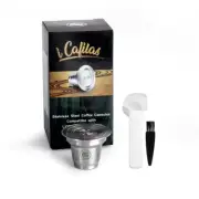 Reusable XXL Coffee Capsule for LOR Machine Pod Stainless Steel Refillable Crema