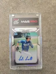 2019 Panini Prizm Draft Picks - Autographs Corbin Carroll Comes with MagPro case