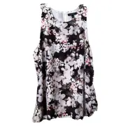 Banana Republic NWT Wm Top Over Blouse Shirt Size L Beautiful