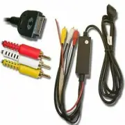 IMC Audio 3 RCA to iPod iPhone Cable (5 Volt Charging) for Stereos 30 Pin Dock