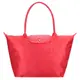 LONGCHAMP Le Pliage Neo厚尼龍長把水餃包M(玫紅)480159-A27