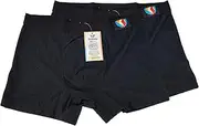 Post Urinary Dribbling Underwear for Men by Dribble - Male Urinary Dribbling and Incontinence Underwear with Graphene Crotch, Black
