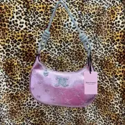 Rare juicy couture Metallic pink Bag New With Tags!