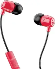 Skullcandy Jib In-Ear Earbuds with Microphone - Red