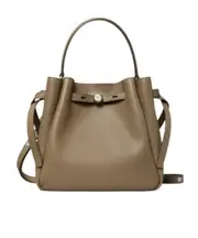 Tory Burch Romy Bucket Bag One size mushroom ash