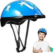 OSOLADY Bike Helmet for Kids Scooter Helmet Toddler Size Adjustable Kids Sports Helmet Star Design