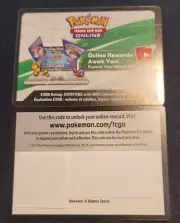 Pokémon Noivern V Battle Deck TCG PTCGO Live ONLINE Code