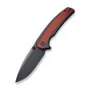 CIVIVI C20036-1 Teraxe Folding Knife, Stainless + Burgundy G10