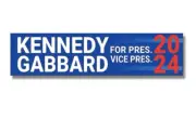 Robert F Kennedy Jr Tulsi Gabbard Bumper Sticker President VP 2024 Political