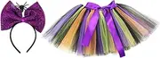 SHERCHPRY 1 Set Set Halloween Tutu Skirt Appetizer Skewers End Cover Custom Canister Gnome Doll Decor Plate Outdoor Costume Inflatables Threaded End Cover Ornament Decoration Mesh