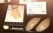 12 PR Invisible Silicone Bikini Insert Push Up Bra Pads Breast Enhance Bloussant