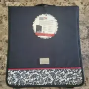 Crop in Style Zippered 3 D Ring Binder Carry Case For Scrapbook Embellishments