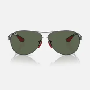 【RayBan 雷朋】法拉利聯名款 碳纖維太陽眼鏡(RB8331M-F00171 61mm)