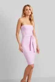 KOOKAI OAKLEY STRETCH DRESS SZ 1 WISTERIA COLOUR BNWT (H73) RACES RACE DAY CLUB