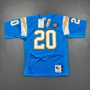 100% Authentic Natrone Means Mitchell & Ness 1994 Chargers Jersey Size 48 XL