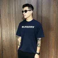 在飛比找樂天市場購物網優惠-美國百分百【全新真品】Burberry T恤 棉質 短袖 上