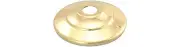 B&P Lamp 1 3/8" Dia. Brass Vase Cap, Sat. Brass Finish