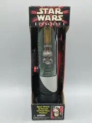 STAR WARS Anakin Skywalker Collectors Watch With Light Saber Display Case NICE.