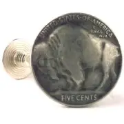 Buffalo Nickel Head Screw Back Concho 7093-22