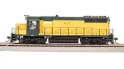 Broadway Limited HO EMD GP35 CNW 827, Green & Yellow Paragon4 Sound/DC/DCC #8890