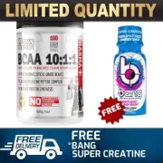 MAX'S BCAA'S 500G 10:1:1 AMINO ACID ENERGY L-LEUCINE BCAA LEUCINE RECOVER %