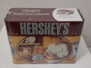 HERSHEY'S RECIPE COLLECTION IN COLLECTABLE TIN WITH 99 RECIPES NEW & SEALED