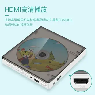 家用高清DVD播放機VCD影碟機CD光盤播放器兒童電影EVD行動小型便攜式一體讀碟機