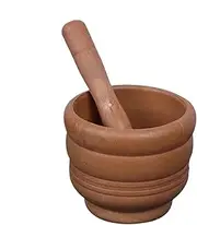 Mortar and Pestle - Spices Grinder Manual Garlic Crusher | Grinder Bowl Crusher, Non Slip Base, Home Gadgets, Food Grinder to Make Fresh Guacamole, Salsa, Pesto