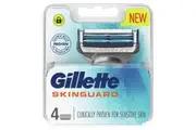 Gillette Skinguard Razor Blades Cartridges Refills 4 Pack