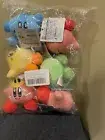 6 Pcs/Set Kirby 20th Anniversary Plush Toys Keychain Small NEW SEALED! US SELLER