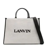 Lanvin Medium InOut Top Handle Bag One size White