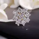 Magnificent 0.16 Cts Round Brilliant Cut Natural Diamonds Nose Stud in 18K Gold