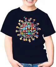 [SDVN] Flags of The World Countries International Pride Unisex Kids Shirt Gift Boy Girl