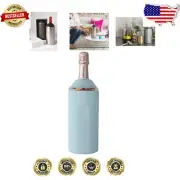 Elegant Portable Wine Cooler Sleeve - Double-Walled Insulator for 750ml Bottles