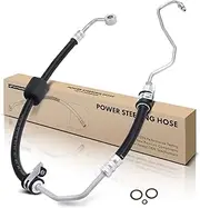 A-Premium Power Steering Pressure Line Hose Assembly Replacement for Hyundai Accent 2001-2005 Pump To Rack Both Upper And Lower
