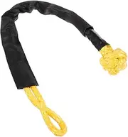 Mikinona Car Flexible Synthetic Shackle Towing Recovery Straps for Off-road Vehicles High Molecular Lightweight and Strong Tension Release Cord Random