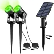Solar Garden Light Eco-Friendly Solar Spotlight Dusk-to-Dawn for Outdoor Deco