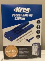 Kreg Pocket-Hole Jig 320Plus (Bonus Screw Starter Kit) New In Box