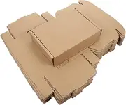 Angoily 20Pcs Corrugated Shipping Boxes Packing Storage Boxes for Safe Paper Material for Mailing and Packaging Needs