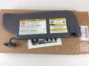 2011-2016 Ford Super Duty Left Driver Steel Gray Sun Visor w/o Mirror new OEM (for: Ford)