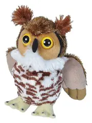 Hug Ems Plush Toy Great Horned Owl