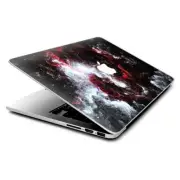 Skin Decals Wrap for MacBook Pro Retina 13" - Universe Red White