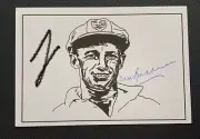 Donald Bradman Knights of cricket postcard N/M SCARCE!