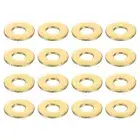 400Pcs Brass Flat Washer, M2x5x0.4mm Brass Washer Assortment for Screws Bolts