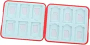 PERSELOSO Game Card Case for Switch Slots Game Card Storage Holder Material Compact Lightweight Design for Travel Protective Storage