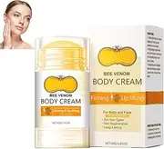 Bee Venom Body Rolling Cream, Bee Venom Firming Serum Stick, Anti-Aging Moisturizer, Tightening Cream for Face & Body, Plumping and Firming Loose Skin, Lifting & Recovery for All Skin Types (1pcs)